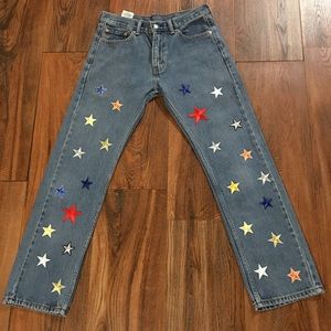 505 Levi’s Men Jeans “Stars”